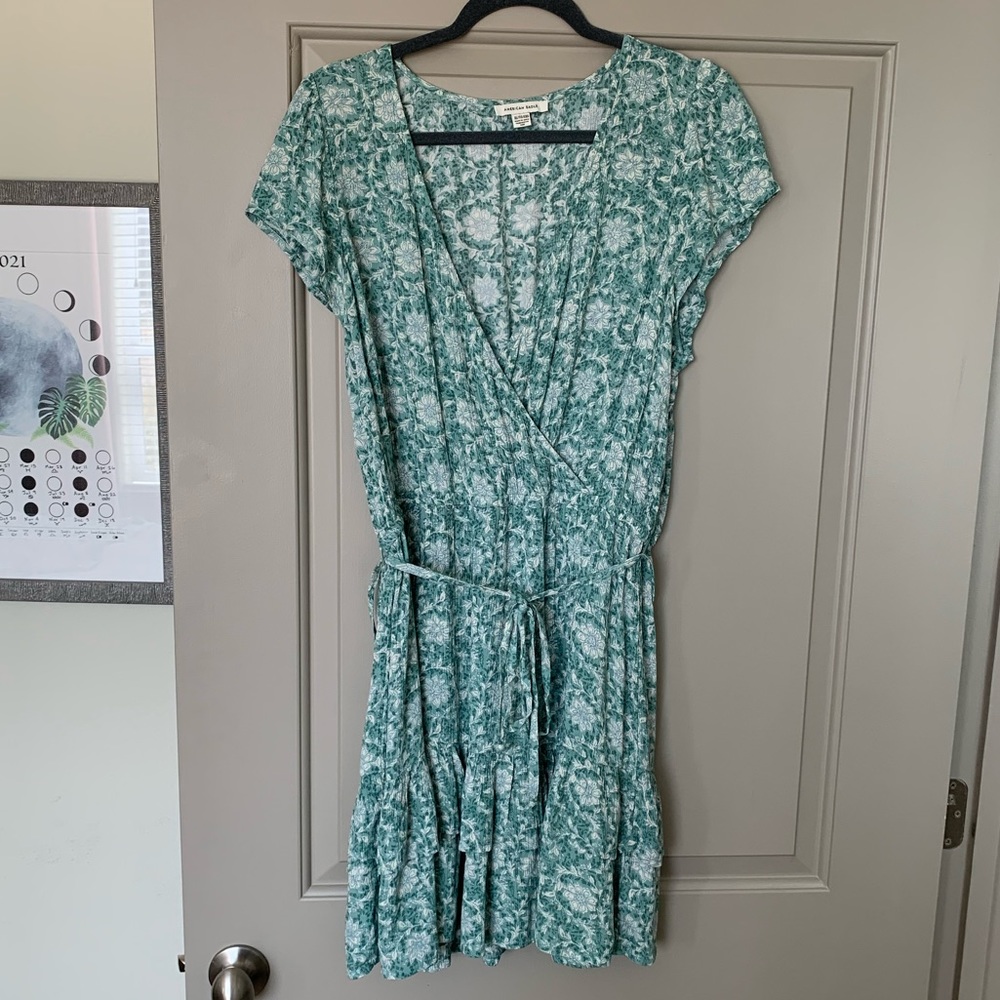 Aerie faux wrap dress